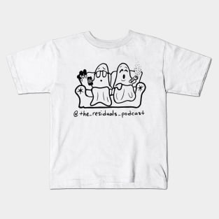 Couch Ghosts (black) Kids T-Shirt